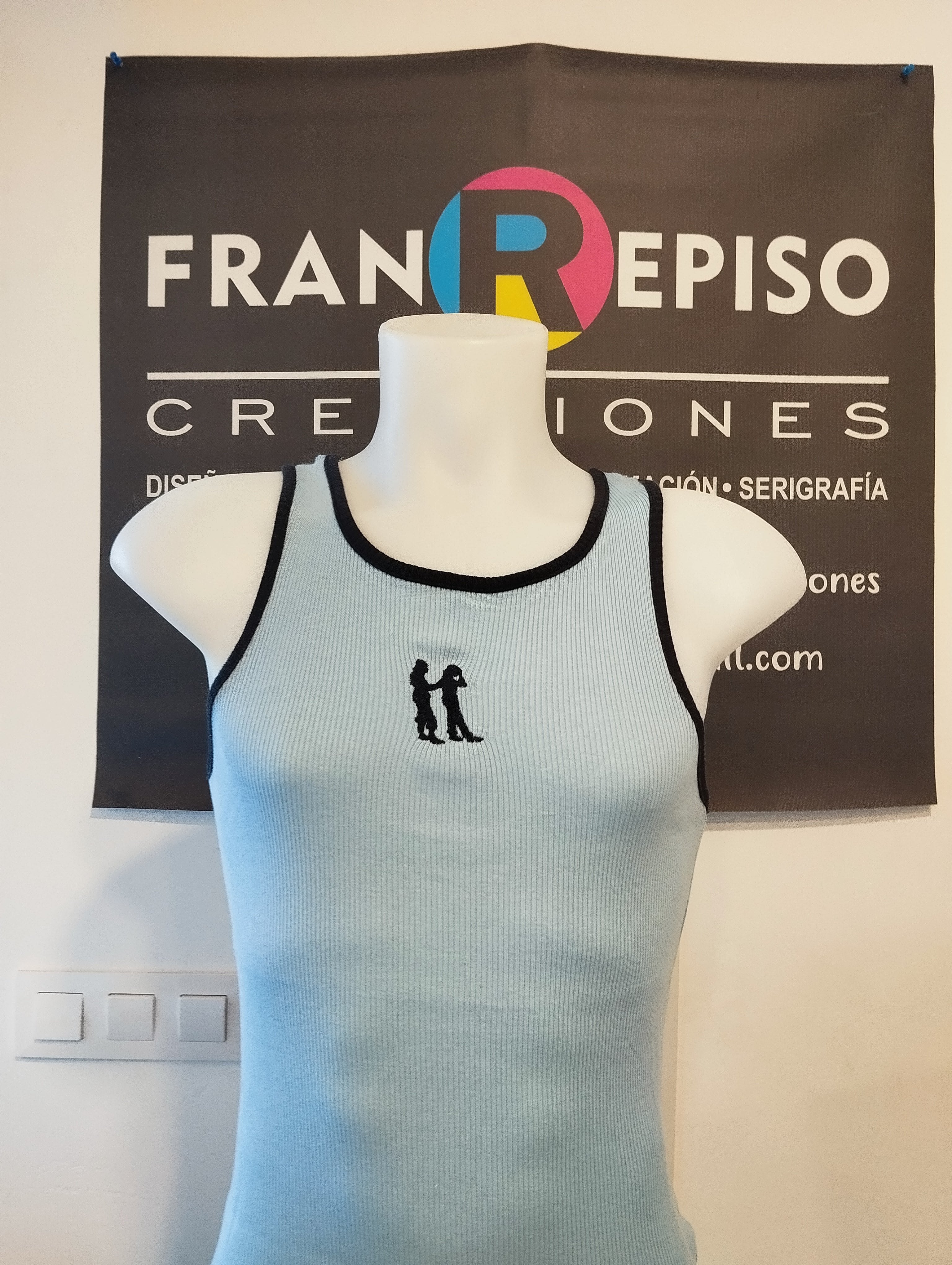 Tiranta Costalero Celeste - Azul Marino